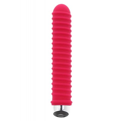Screw silicone rechargeable vibrator 