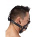 Head harness with silicone gag 