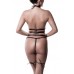 Womans Harness with collar Suspender belt 