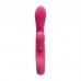 Pink rechargeable silicone rabbit g spot 