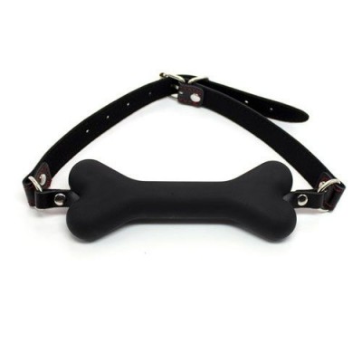 Easy dog silicone gag black 