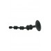 Black perles aspire anal plug silicone 