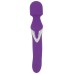Magic Wand & Pearl Vibrator silicone purple