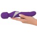 Magic Wand & Pearl Vibrator silicone purple