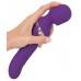 Magic Wand & Pearl Vibrator silicone purple