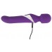 Magic Wand & Pearl Vibrator silicone purple