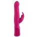 Silicone rabbit with vibrating and thrusting force 