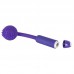 G spot purple silicone vibrator 