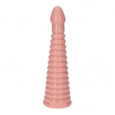 Pyramid shaped anal plug conical head 