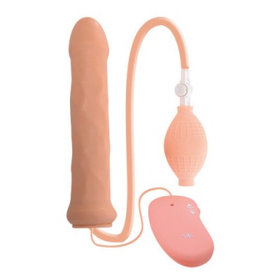 Inflatable vibrator penetrator 