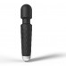 20 Function Magic Wand Vibrator Silicone Black