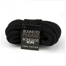 Soft Bondage Rope Black 10 m