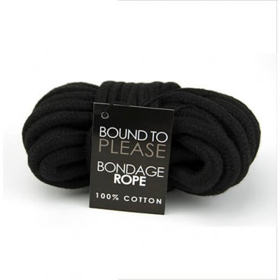 Soft Bondage Rope Black 10 m