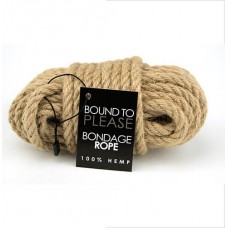 Hemp Bondage Rope Natural Shibari 10 m