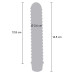 Screw silicone rechargeable vibrator 