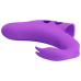 Vibrating finger sleeve silicone
