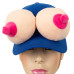 Blue Baseball Cap with Boobs