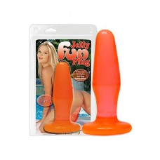 Orange butt plug jelly