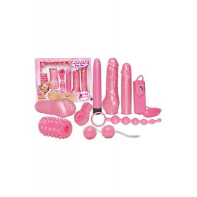 Pink set vibrators