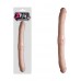 Double head flesh silicone vibrator