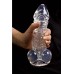 Rhandom clear dildo