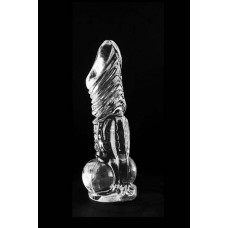 Rhandom clear dildo