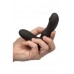 Prostate massage with moving ball and vibration