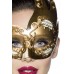 Gold venetian face mask