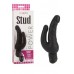 Black double waterproof vibrator