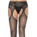 lycra sheer garter panty hose