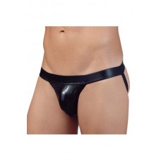 Αντρικό μαύρο εσώρουχο Jockstrap