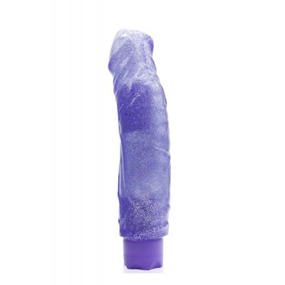 Fat purple waterproof vibrator