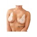 Discreet stick on bra for the breast