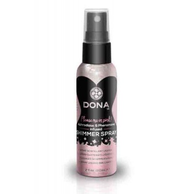 Shimmer spray pink