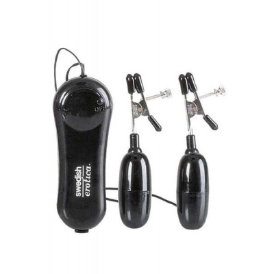 Vibrating nipple clamps