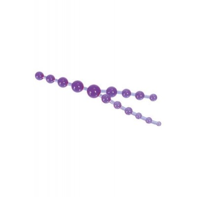 Triple anal beads lavender