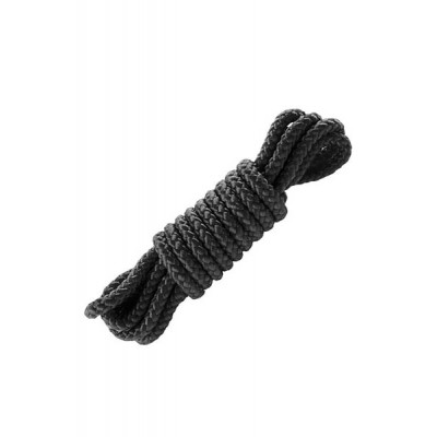 Saten bondage rope black per meter