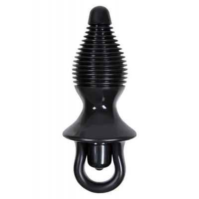 Vibrating massager black