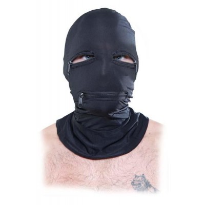 Full face zipper mask