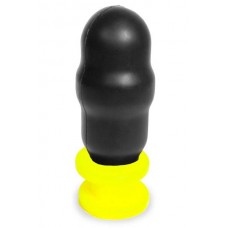 Booster Butt Plug Black & Yellow