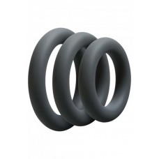 3 cock ring set thick silicone