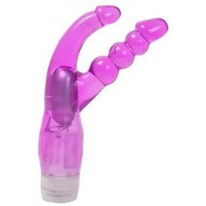 Double vibrator purple