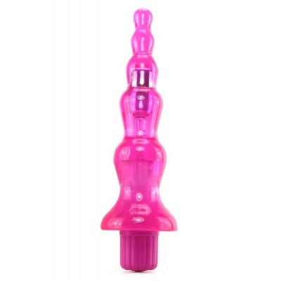 Ripple anal vibrator pink