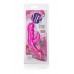 Dual motor silicone vibrator for clitoris and G spot