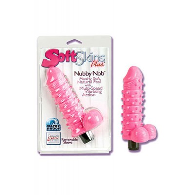 Soft Skins Plus Pink Nubby Nob Waterproof