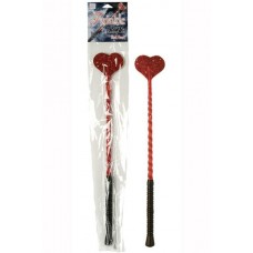 Twinkles lovers riding crop red heart