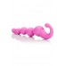 Silicone Beaded probe pink