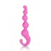 Silicone Beaded probe pink