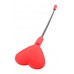 Magic whip silicone red heart