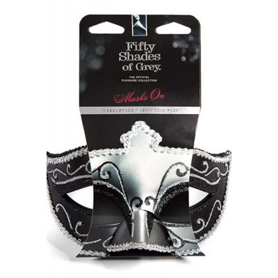 Fifty Shades of Grey Masks Masquerade Mask Twin Pack